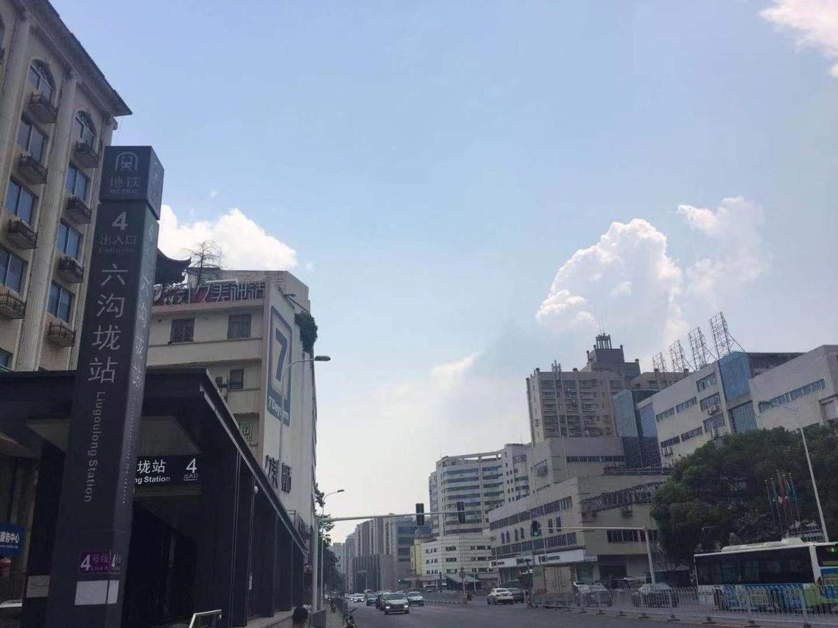 7Days Inn Changsha Yinpenling Ridge Aux Plaza Exterior foto